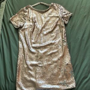 Forever 21 dual-colored sequin dress